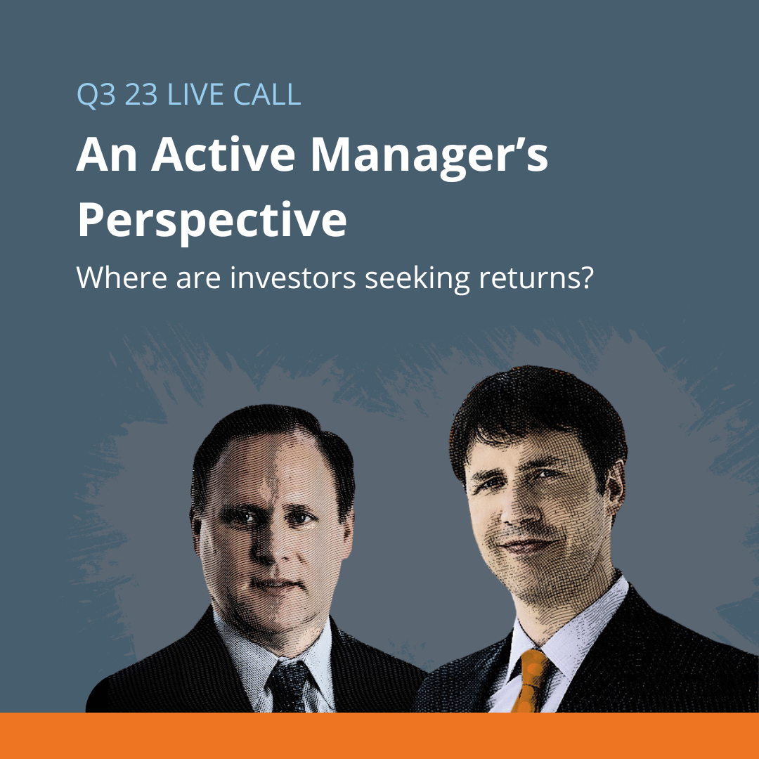 Q3 2023 Live Call: Where can investors seek returns?